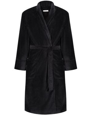 Ben Sherman Uomo, Accappatoio, Nero, Grande