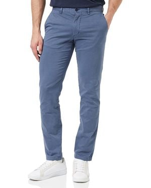 Tommy Hilfiger Bleecker Th Flex Satin GMD Kordhose - Blau