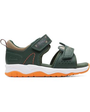 Clarks Khaki Combi - 4 UK / 20 EU - Grün
