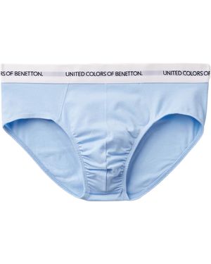 Benetton 3op82s18n Briefs Underwear - Blue