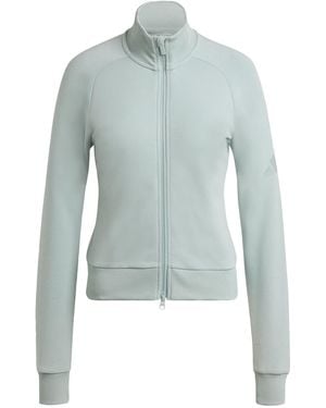 adidas Mujer Soft Lux Slim Track Top - Blauw