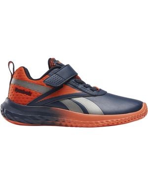 Reebok Rush Runner 5 Syn Vectornavy/pumporange Male Running Shoes - Blue
