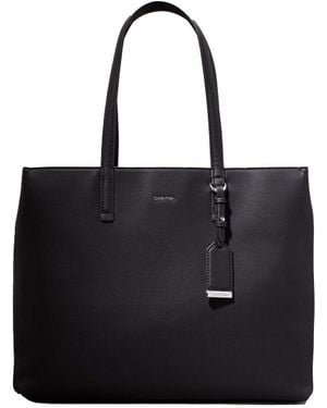 Calvin Klein CK MUST MEDIUM SHOPPER - Nero
