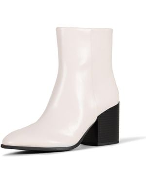 Amazon Essentials Bottines à Talon Propre - Noir