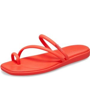 Crocs™ Miami Toe Loop Sandal - Rojo