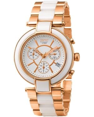 Esprit Quartz Watch Physis El101582f05 With Metal Strap - Multicolour