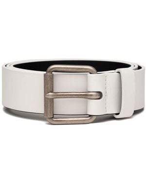 Replay Men's Belt Made Of Faux Leather - Black