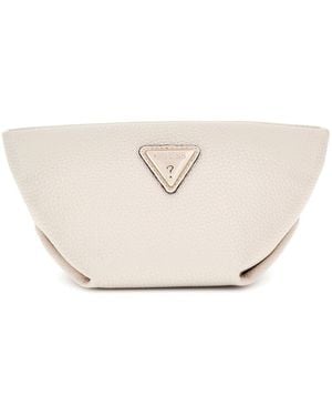 Guess Helina Top Zip Cosmetic Bone - Noir