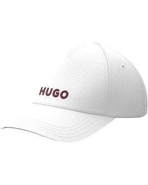 HUGO Jude-bl Cap - White