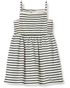 Amazon Essentials Vestido Midi de Algodón con Tirantes Niña - Multicolor