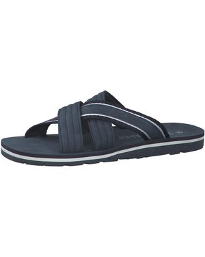 S.oliver Schiebe-Sandalen 5-5-17203-30 Blau Red Label