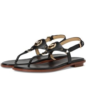 Michael Kors Casey Thong Flat Sandal - Black