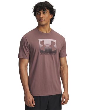 Under Armour Boxed Sports Updated Short Sleeve T Shirt, - Purple