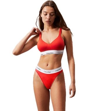 Calvin Klein Lift Bralette - Red