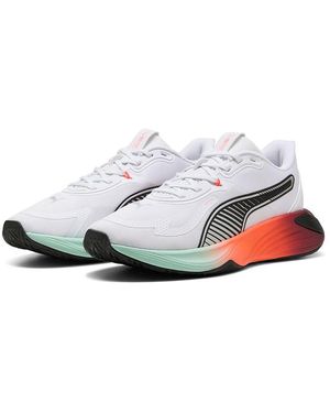 PUMA Mixte PWR Hybrid TR Chaussure athlétique Tout Sport - Blanc