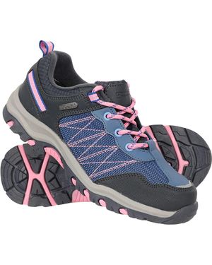 Mountain Warehouse Chaussures de Course à Semelle Haute - Bleu