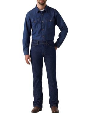Levi's 537 Western Bootcut Jeans - Blue