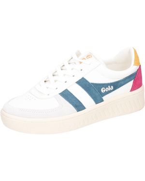 Gola Sneaker Low Grandslam Trident Weiss 39 - Blau