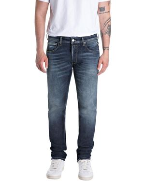 Replay Jeans Grover Stretch - Blau