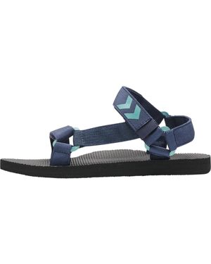 Hummel Strap Sandal Sandale Knöchelriemen - Blau