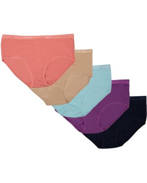 Columbia 4-way Stretch Cotton Brief 5-pack - Purple