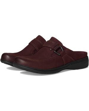 Clarks Carleigh Viola Clog Shoes 8.5 B - Brown