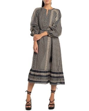 Replay Abito in cotone da donna - Grigio