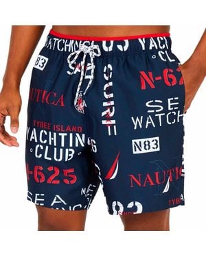Nautica Costume da bagno da uomo - Blu