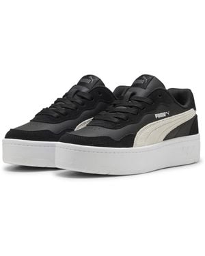 PUMA Court Lally Skye Suede Trainers - Black