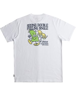 Billabong Surf Service Short Sleeve T Shirt Top White