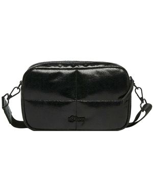 S.oliver Crossover Bag Grey/Black - Schwarz