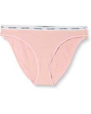 Calvin Klein Donna Slip Bikini Modellanti Intimo - Rosa