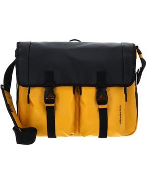 Mandarina Duck Borsa a tracolla Eco Coated Messenger Bag Duck Yellow giallo - Nero