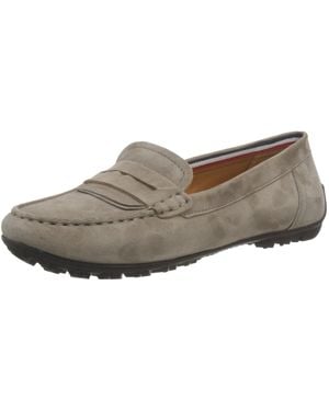 Geox D KOSMOPOLIS + Grip Moccasin - Grau