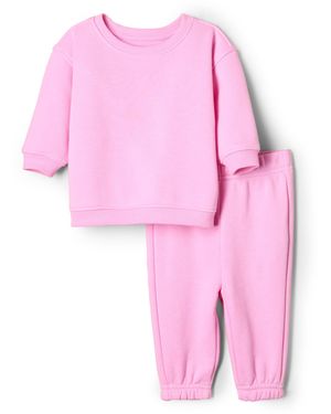 Amazon Essentials X Sofia Grainge Conjunto de Sudadera y Pantalón Niño - Rosa