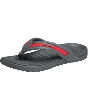 Crocs™ Yukon Sport Flip - Negro