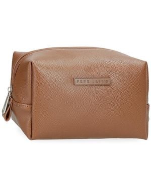 Pepe Jeans Elia Toiletry Bag - Brown