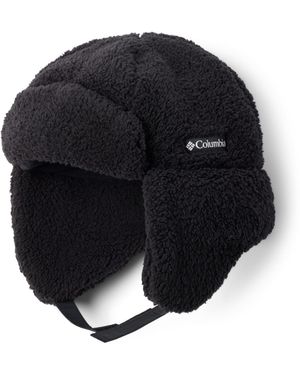 Columbia Robusto Ridge Sherpa Trapper Berretto - Nero