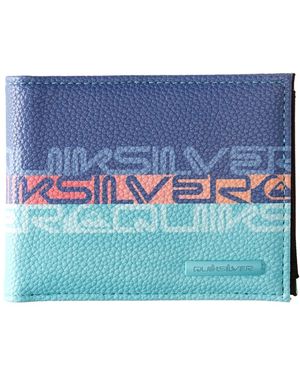 Quiksilver Tri-fold Wallet For - Tri-fold Wallet - Blue