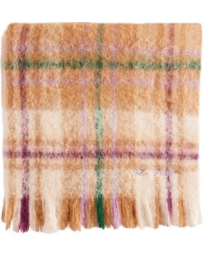 Ted Baker Chellis-checked Woven Scarf - Pink