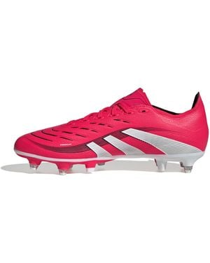adidas Predator League Firm Multi Ground Football Boots - Rosso