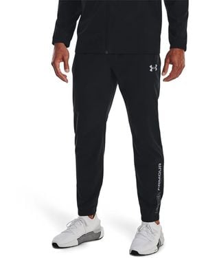 Under Armour Woven Track Trousers In Black