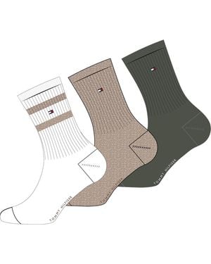 Tommy Hilfiger Sport Calcetines de tripulación - Multicolor