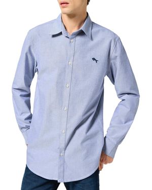 Wrangler Ls 1 Pkt Shirt - Blue