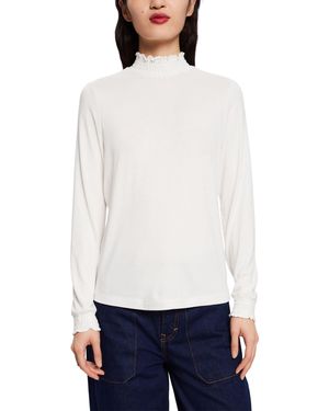 Esprit 113CC1K309 T-Shirt - Bianco