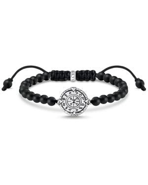 Thomas Sabo Bracelet Elements Of Nature Silver 925 Sterling Silver - Black