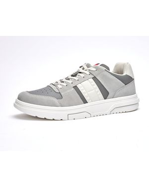 Tommy Hilfiger The Brooklyn Mix Mat. Em0em01514 Trainers - Metallic