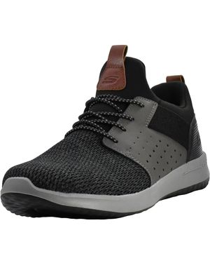 Skechers Camden - Sneaker da uomo con vestibilità - Nero