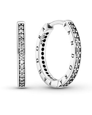 PANDORA Boucles d'oreilles 290558CZ Boucles d'oreilles en argent et zircon blanc pour femmes