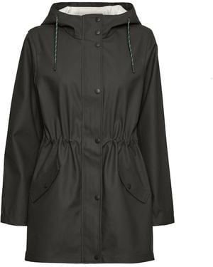 Vero Moda Petite Vmmalou Coated Jacket Noos Petite - Black